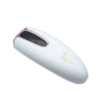 Load image into Gallery viewer, White Lumilia Lux™ 2-in-1 IPL laser device with rose gold trim — smooth, hair-free skin in weeks with clinically proven IPL technology. FDA cleared and NRCS certified.
