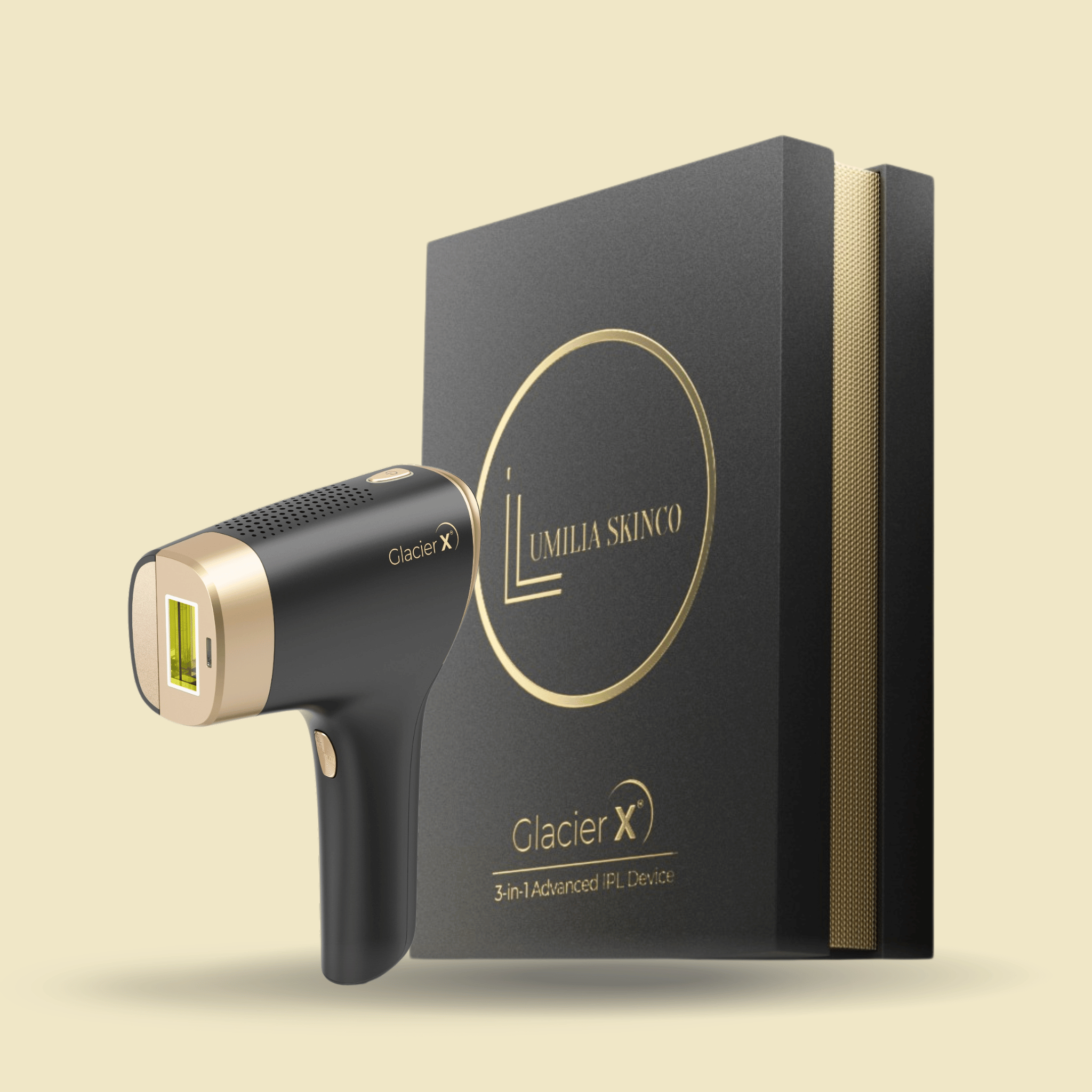 Lumilia GlacierX™ 3in1 FrostX™ Sapphire IPL Laser - Lumilia Skin Co.