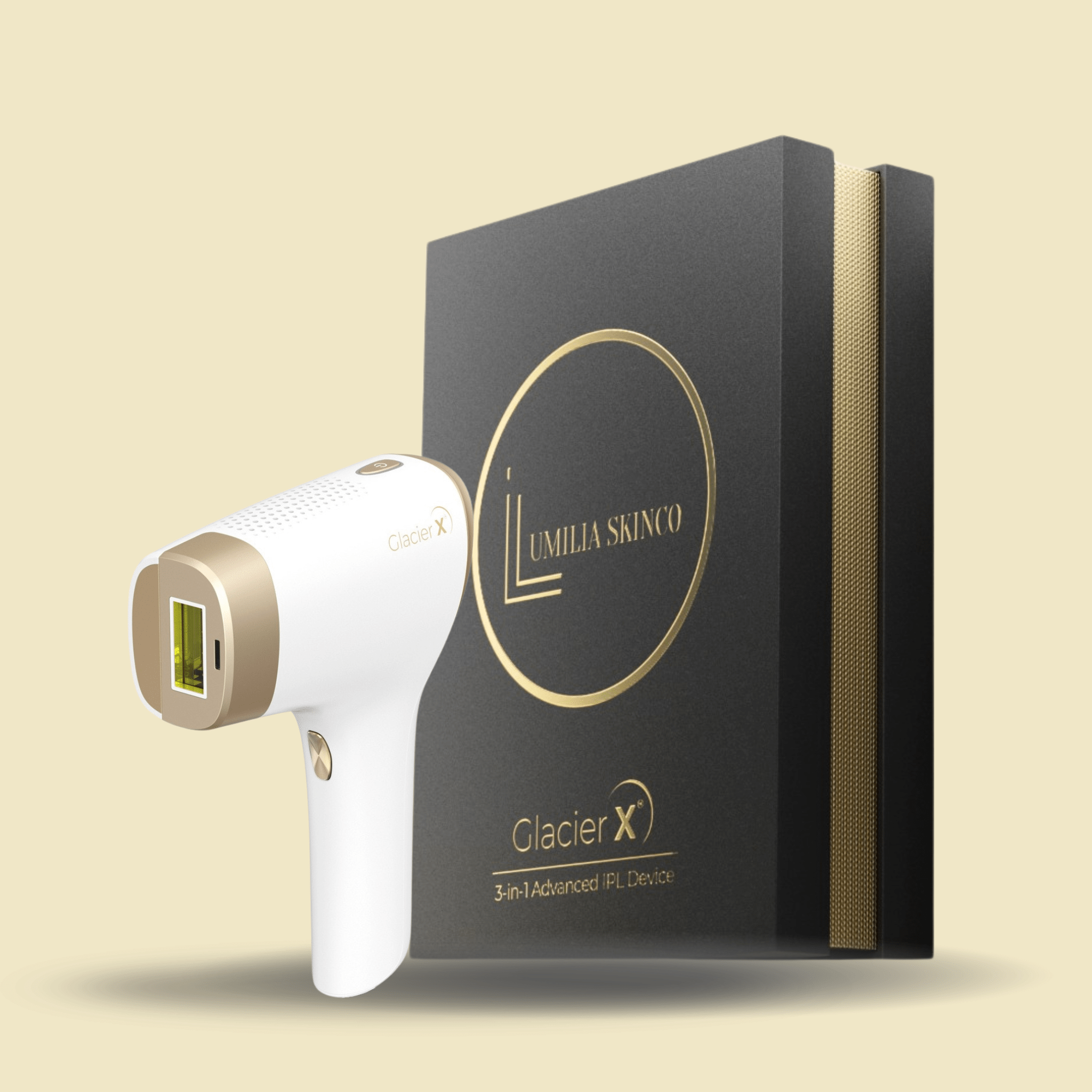 Lumilia GlacierX™ 3in1 FrostX™ Sapphire IPL Laser - Lumilia Skin Co.