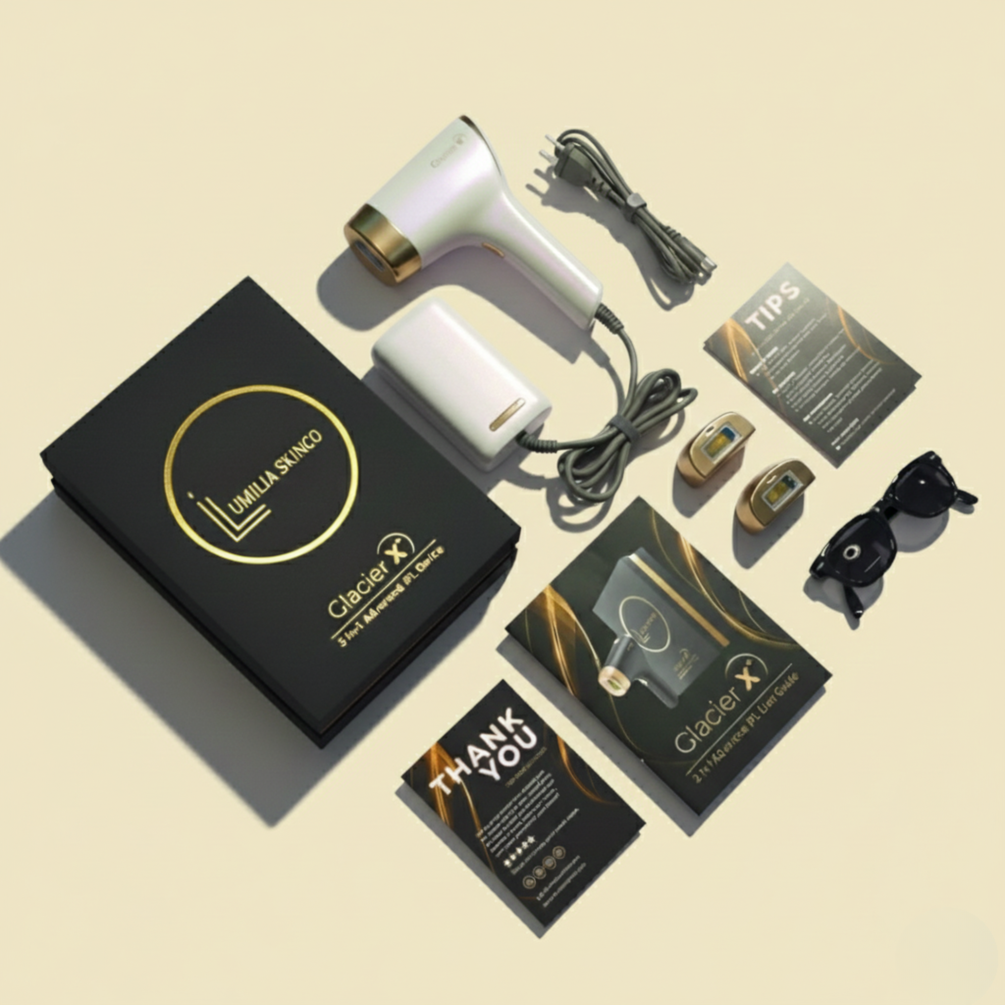 Lumilia GlacierX™ 3in1 FrostX™ Sapphire IPL Laser